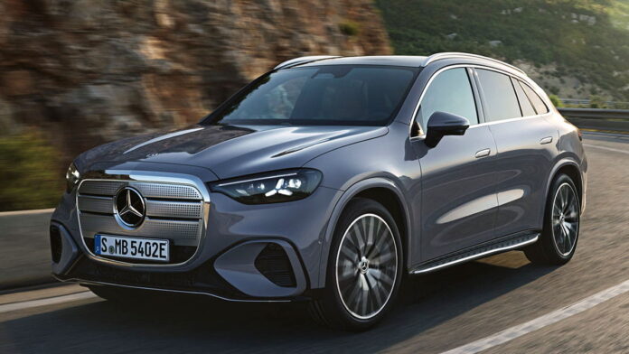 New electric Mercedes-Benz GLC SUV