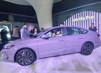 Представлено новий седан Volkswagen за ціною $17 000 Volkswagen Lavida Pro