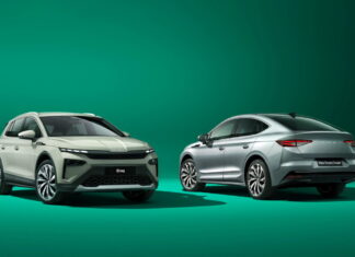 Павербанки на колесах та керування однією педаллю: Skoda оновила кросовери Elroq та Enyaq Skoda Elroq та Enyaq