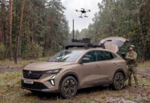 Renault створила багатоцільовий автомобіль, який керує військовими безпілотниками та контролює поле бою Renault 4 TROOP