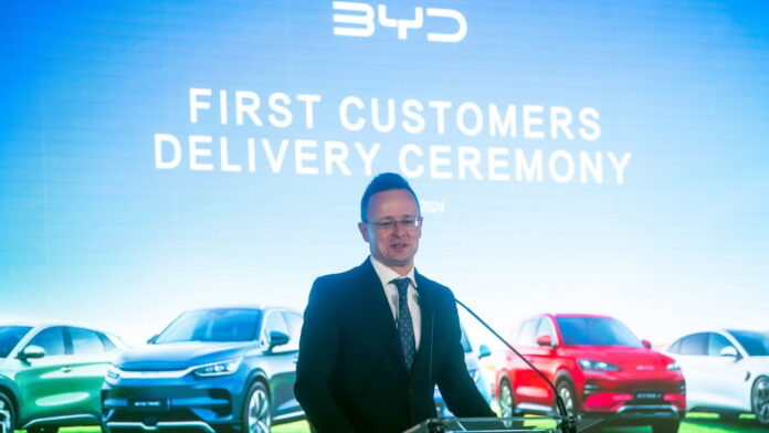 Петер Сійярто BYD_ Петер Сійярто BYD