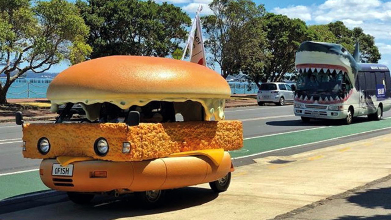 Filet-O-Fish on wheels New Zealand