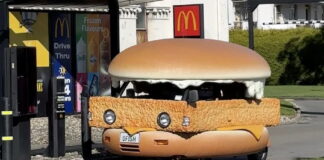 Filet-O-Fish on wheels New Zealand