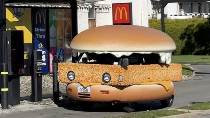 Filet-O-Fish on wheels New Zealand Filet-O-Fish on wheels New Zealand