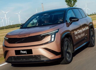 Skoda Peaq record