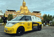 Електричний VW ID. Buzz проїхав 100 тисяч км через 92 країни – стан батареї здивував Volkswagen ID. Buzz record
